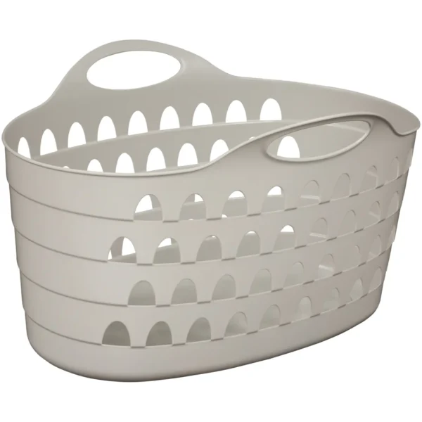 Strata Plastic Laundry Basket 60Ltr