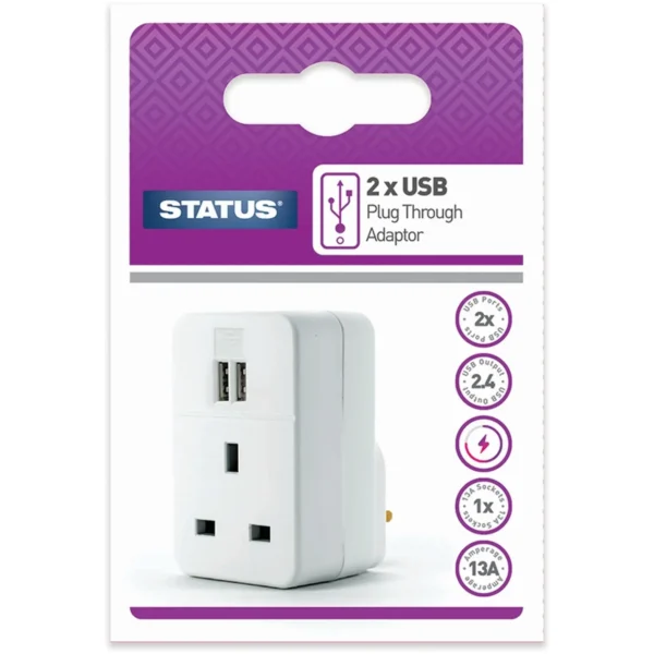 STT6780 Status USB Plug Through Adaptor