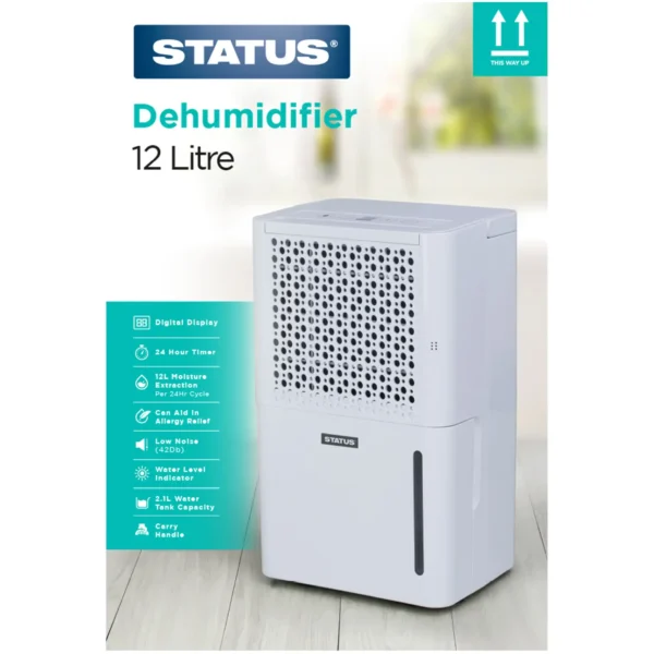 Status Dehumidifier 12Ltr