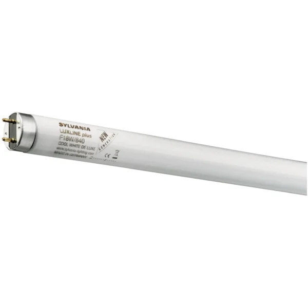 Sylvania 60cm (23.6") T8 Fluorescent Tube 18W