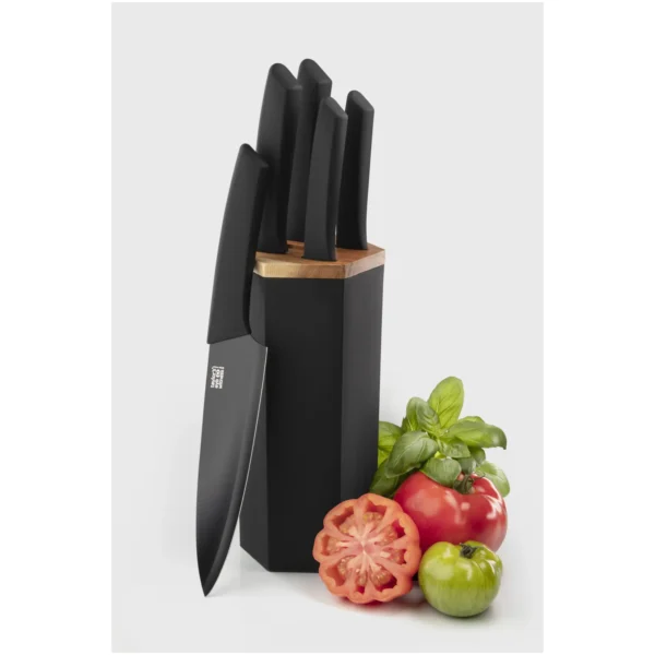Manhattan 5Pce Knife Block Set