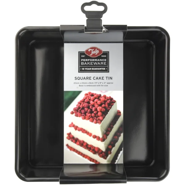 Tala 23cm N/S Square Deep Cake Pan