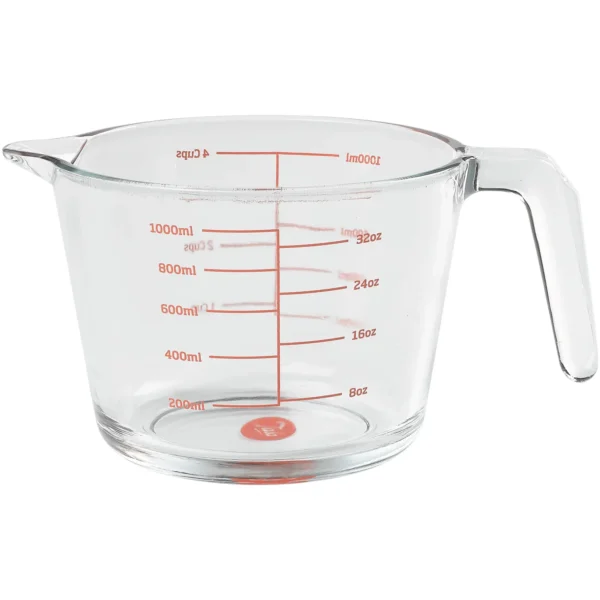 TLA0194 Tala 1L Glass Measuring Jug