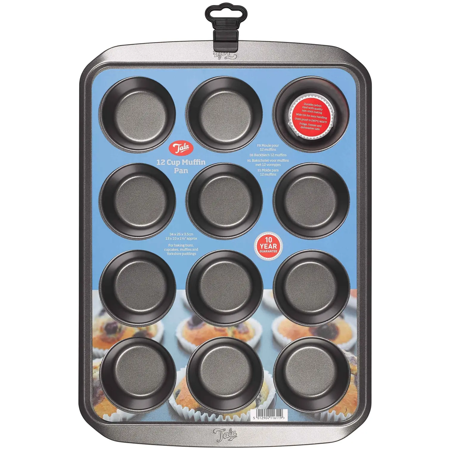 Tala 12 Muffin Pan non-stick bakeware