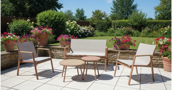 Amalfi 5pce Patio Lounge Set