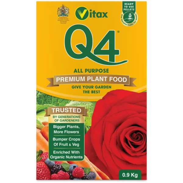 VIT0080 Vitax Q4 All Purpose Plant Food 900g