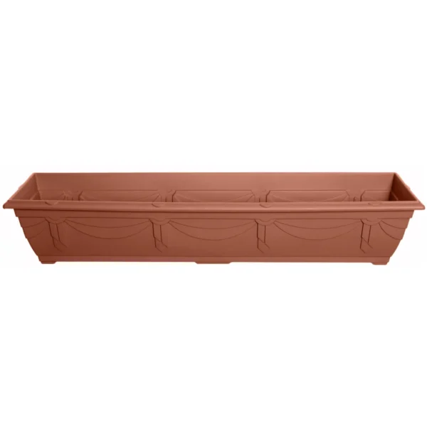 WHI0062 Whitefurze 90cm (35 1/2") Venetian Trough Terracotta