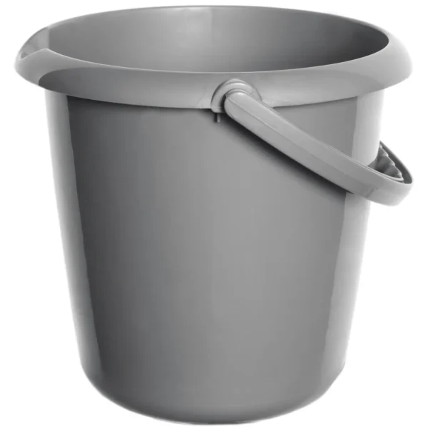 Whitefurze 1.1Gallon 5Ltr Bucket Silver