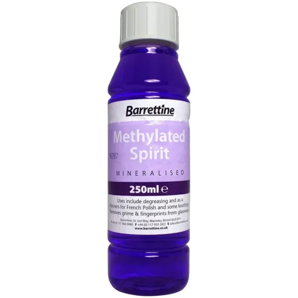 WHL0130 Barrettine Methylated Spirits 250ml