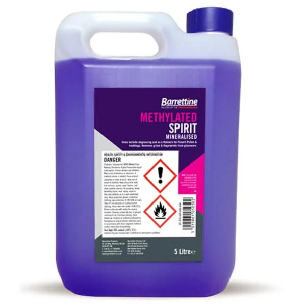WHL0134 Barrettine 5 Litre Methylated Spirit