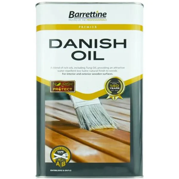 WHL0152 Barrettine Danish Oil 1Ltr