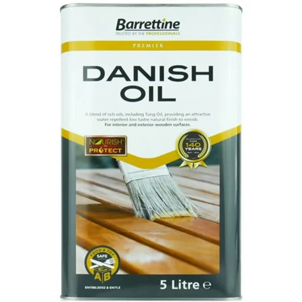 WHL0154 Barrettine Danish Oil 5ltr