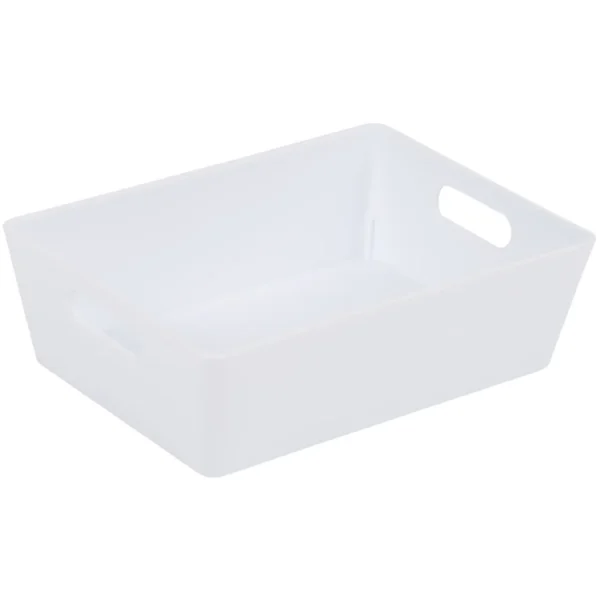 StudioBasket White 12x16.5x5cm