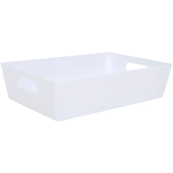 WMP0115 Studio Basket White 17x25x6cm