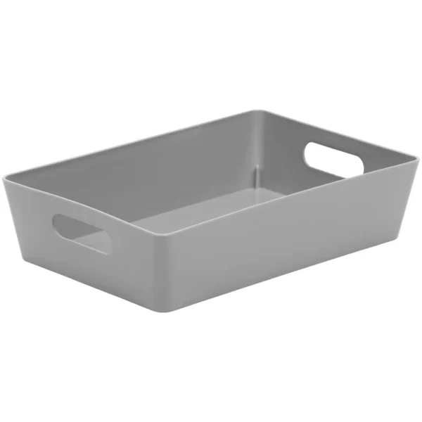 Studio Basket Grey 17x25x6cm