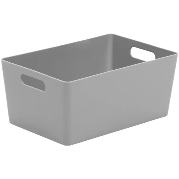 Studio Basket Grey 17x25x11cm