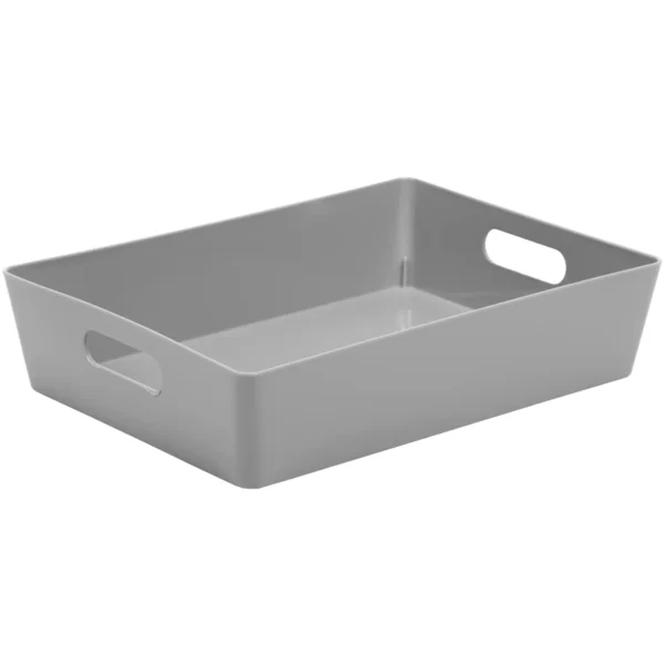 Studio Basket Grey 26x35x8cm