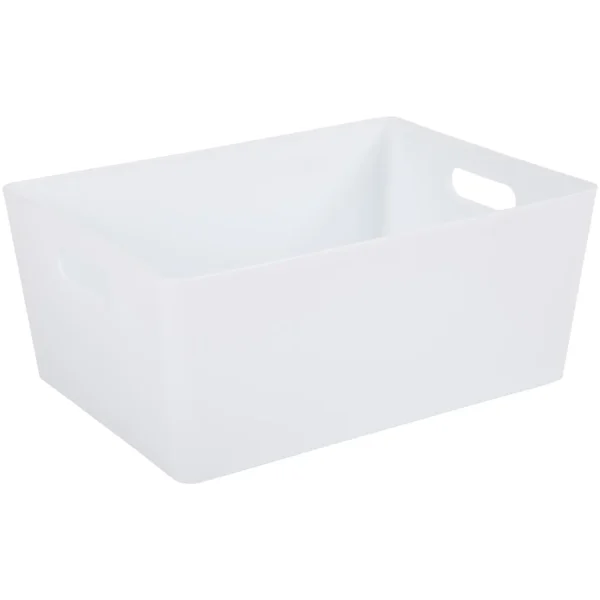 Studio Basket White 26x35x15cm