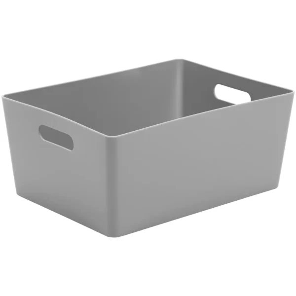 WMP0132 Studio Basket Grey 26x35x15cm`