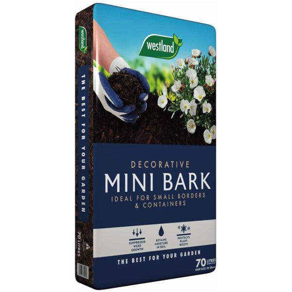 Westland Decorative Mini Bark Chips 70 Litres