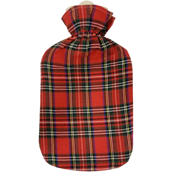 CoseyToes Tartan Fur Hot Water Bottle
