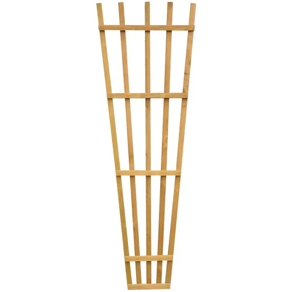 ZES0015 Zest4Leisure 1.8m x 630mm Fan Trellis Tan