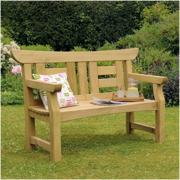 Zest 4 Leisure Cherry Blossom 2 Seater Wooden Bench