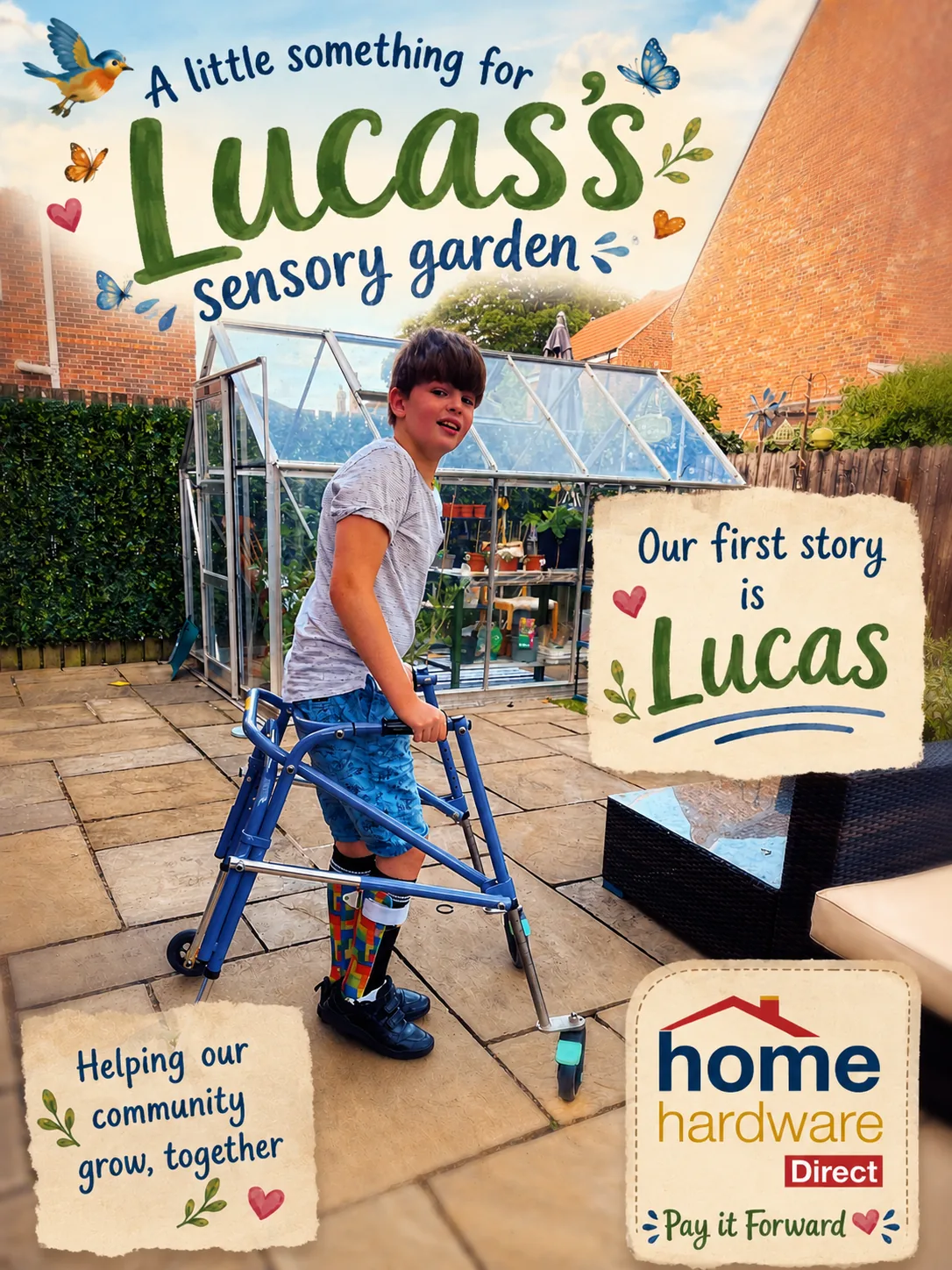 Pay It Forward Ayrshire: Meet Lucas, Our Very First Story